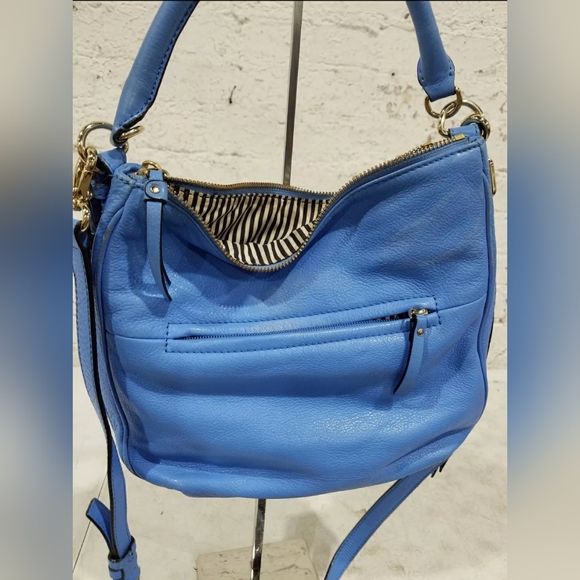 Kate Spade Blue Cobble Hill Small Ella Crossbody Tote Handbag Purse - Picture 13 of 13